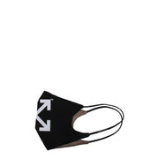 Off-White Black Cotton Facemask
