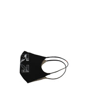 Off-White Black Cotton Facemask