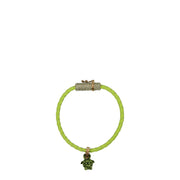 Versace Green Leather Bracelet