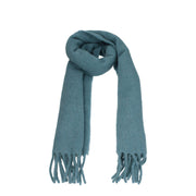 Ami Paris Green Leather Scarf