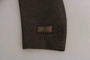 Dolce & Gabbana Brown Single Breasted Wool Suit