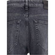 PT Torino Gray Cotton Slim Fit Jeans