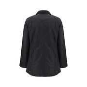Barbour Black Cotton Coat