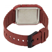 Casio Red Resin Digital Watch