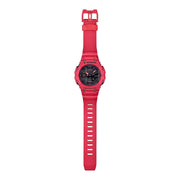 Casio Red Resin Sport Watch