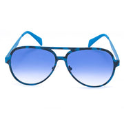 Italia Independent Blue Metal Sunglasses