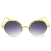 Italia Independent Yellow Metal Sunglasses