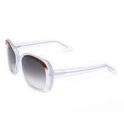 Italia Independent White Acetate Sunglasses