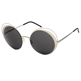 Italia Independent Gray Metal Sunglasses