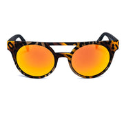 Italia Independent Orange Acetate Sunglasses