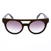 Italia Independent Brown Acetate Sunglasses