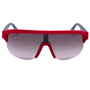 Italia Independent Red Acetate Sunglasses