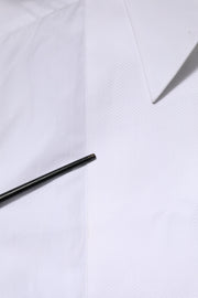 Dolce & Gabbana White Cotton Collared Long Sleeves Shirt Top