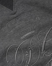 Dolce & Gabbana Gray DG Logo Embroidered Pullover Sweater