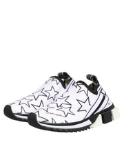Dolce & Gabbana White Stars Sorrento Low Top Sneakers Shoes