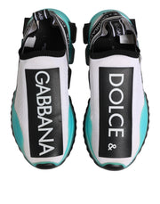 Dolce & Gabbana White Sorrento Slip On Low Top Sneakers Shoes