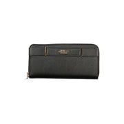 Guess Jeans Black Polyethylene Wallet