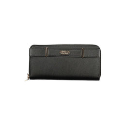 Guess Jeans Black Polyethylene Wallet
