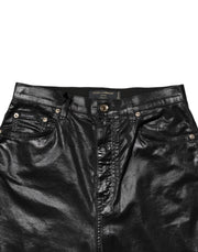 Dolce & Gabbana Black High Waist Skinny GRACE Denim Jeans