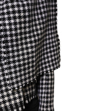 Dolce & Gabbana Multicolor Wool Monochrome Patterned Jacket