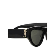 Saint Laurent Black Acetate Sunglasses
