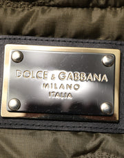 Dolce & Gabbana Multicolor Patchwork PolyesterQuilted Jacket