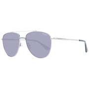 Hackett Gray Stainless Steel Sunglasses