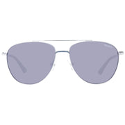 Hackett Gray Stainless Steel Sunglasses