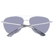 Hackett Gray Stainless Steel Sunglasses