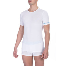 Bikkembergs White Cotton T-Shirt