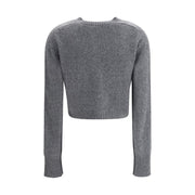Loulou De Saison Gray Cashmere Cardigan
