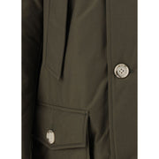 Woolrich Green Cotton Parka