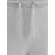Kiton Gray Elastane Casual Pants