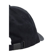 Y-3 Black Cotton Cap (Baseball Hat)