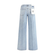 RE/DONE Light Blue Cotton Jeans Denim