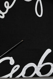 Dolce & Gabbana Black Logo Print Cotton Crew Neck  T-shirt