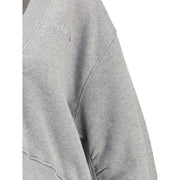 The Attico Gray Cotton Sweatshirt