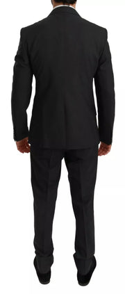 Dolce & Gabbana Slim Fit MARTINI Wool Gray Suit