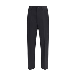 Our Legacy Black Fleece Wool Chino Pants