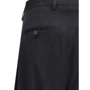 Our Legacy Black Fleece Wool Chino Pants