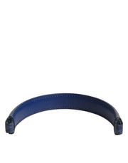 Dolce & Gabbana Blue Large Ayers Leather Bag Handle Women Shoulder Strap