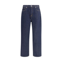 7FOR Blue Cotton Jeans Denim
