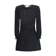 Saint Laurent Black Viscose Cocktail Dress