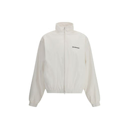 Balenciaga White Polyester Shell Jacket