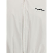 Balenciaga White Polyester Shell Jacket