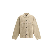 Balenciaga Beige Cotton Denim Jacket
