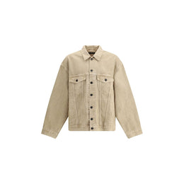 Balenciaga Beige Cotton Denim Jacket