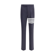 Thom Browne Blue Wool Dress Pants