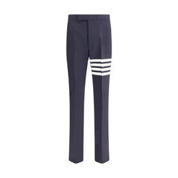 Thom Browne Blue Wool Dress Pants