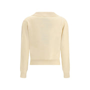 Margiela Cream Fleece Wool Sweater